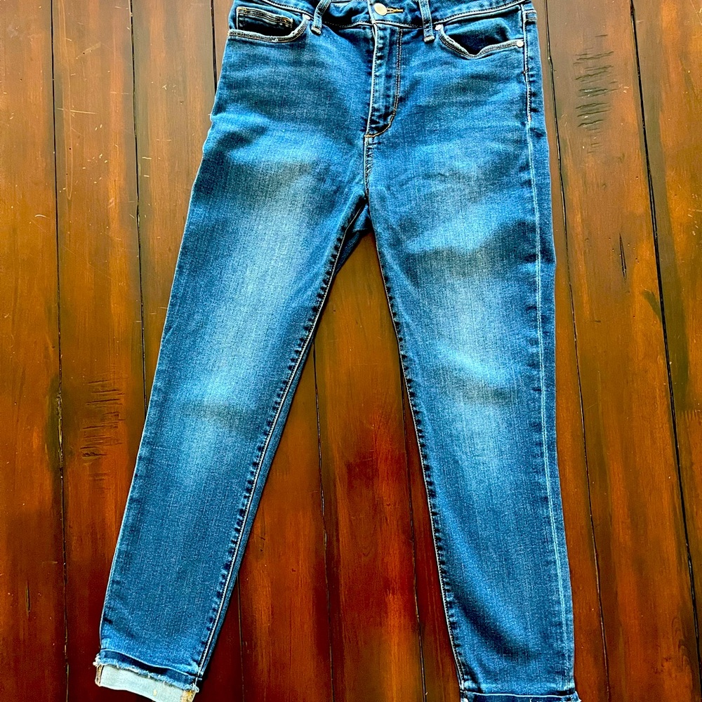 Joes skinny cropped jean Ingrid color size 28
